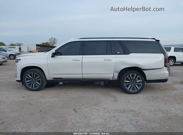 1GYS4RKL2MR286602 2021 CADILLAC ESCALADE White Vista interior de 360 grados