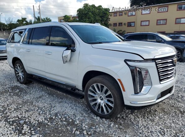 1GYS8MRL5SR280545 2025 CADILLAC ESCALADE White 