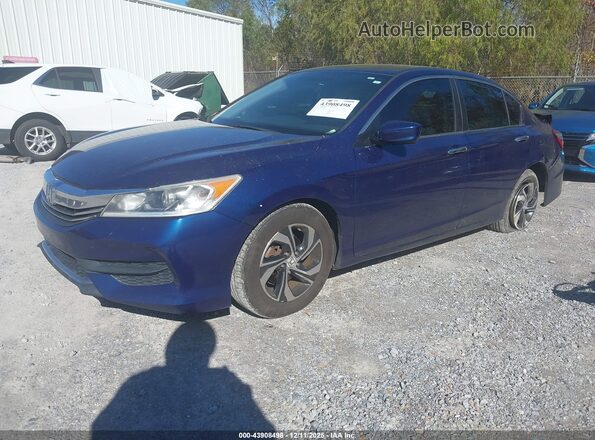 1HGCR2F32HA225026 2017 HONDA ACCORD Blue Przód lewy