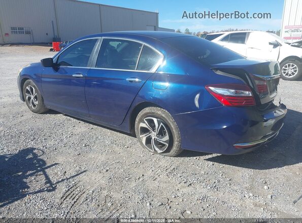 1HGCR2F32HA225026 2017 HONDA ACCORD Blue Tył lewy