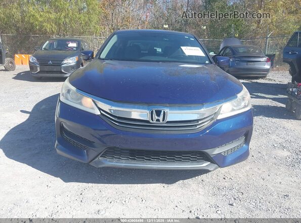 1HGCR2F32HA225026 2017 HONDA ACCORD Blue Widok zestawu wskaźników