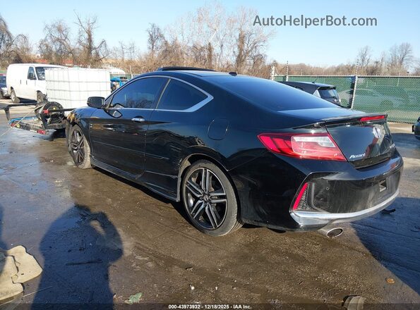 1HGCT2B02HA002689 2017 HONDA ACCORD Black Rear left