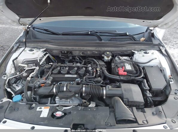 1HGCV1F33KA073125 2019 HONDA ACCORD Белый Вид сзади