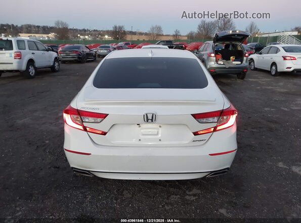 1HGCV1F33KA073125 2019 HONDA ACCORD Белый 