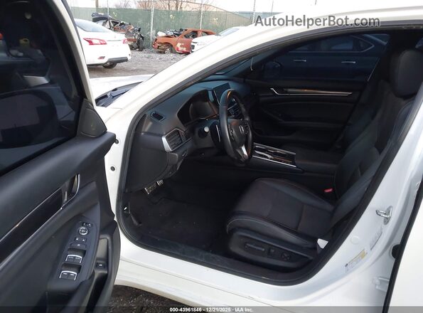 1HGCV1F33KA073125 2019 HONDA ACCORD Белый 