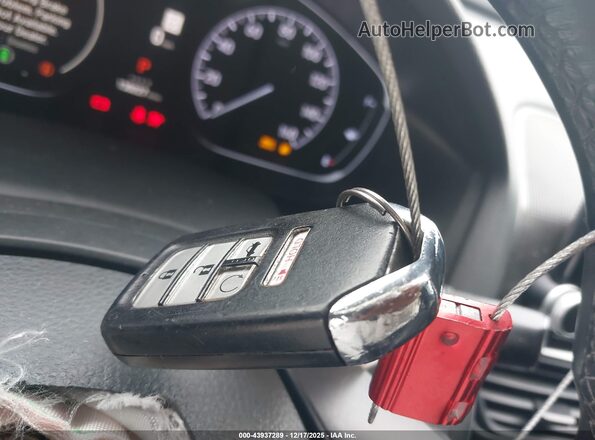 1HGCV1F33MA052875 2021 HONDA ACCORD Серебряный Вид панели приборов