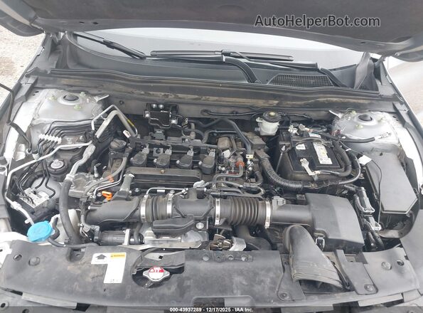 1HGCV1F33MA052875 2021 HONDA ACCORD Серебряный Вид сзади