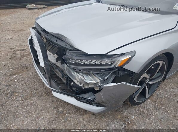 1HGCV1F33MA052875 2021 HONDA ACCORD Серебряный 