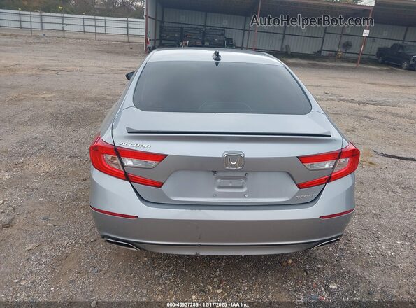 1HGCV1F33MA052875 2021 HONDA ACCORD Серебряный 