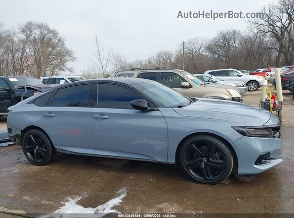 1HGCV1F36MA040879 2021 HONDA ACCORD Серый Панорамный вид салона 360°