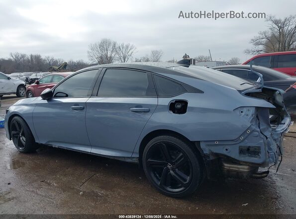 1HGCV1F36MA040879 2021 HONDA ACCORD Серый 