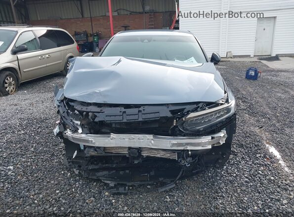 1HGCV1F39NA027481 2022 HONDA ACCORD Синий Вид щитка приборов