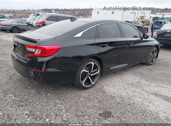 1HGCV1F39NA103149 2022 HONDA ACCORD Black Trasero derecho