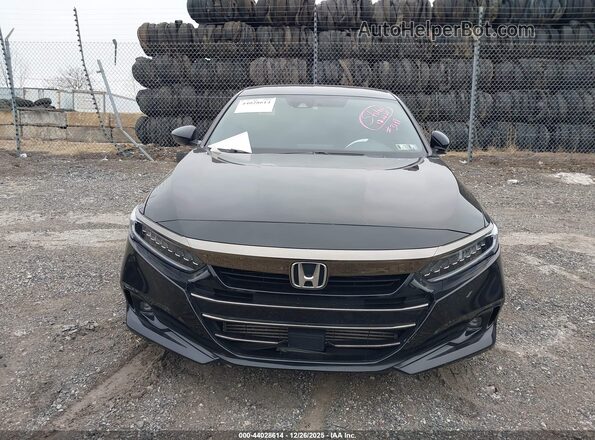 1HGCV1F39NA103149 2022 HONDA ACCORD Black Vista del salpicadero
