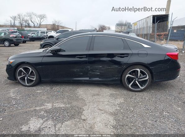 1HGCV1F39NA103149 2022 HONDA ACCORD Black Vista interior trasera