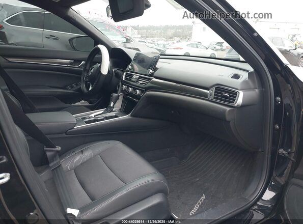 1HGCV1F39NA103149 2022 HONDA ACCORD Black Vista interior delantera