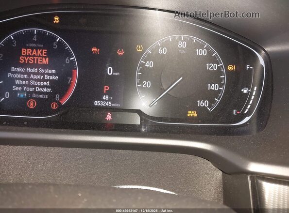 1HGCV1F45MA050148 2021 HONDA ACCORD Black Vista de los asientos traseros