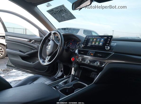 1HGCV1F45MA050148 2021 HONDA ACCORD Black Vista interior delantera