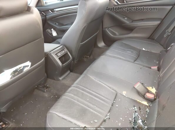 1HGCV1F45MA050148 2021 HONDA ACCORD Black Vista de la etiqueta del VIN