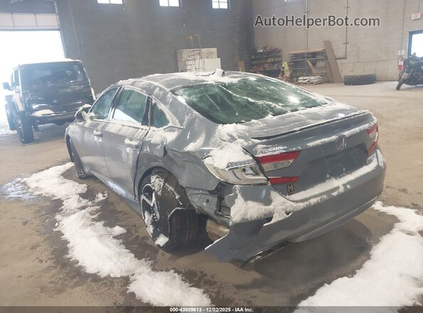 1HGCV1F4XNA070204 2022 HONDA ACCORD Light Blue Панорамный вид салона 360°