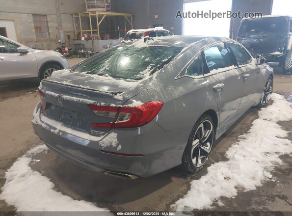 1HGCV1F4XNA070204 2022 HONDA ACCORD Light Blue Задняя правая четверть
