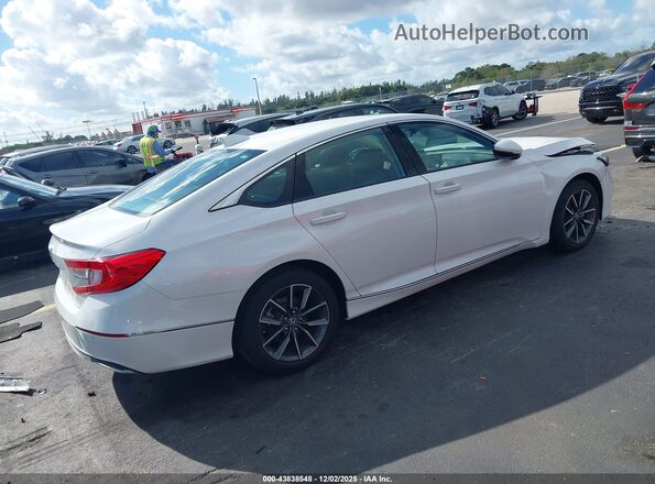 1HGCV1F50NA058538 2022 HONDA ACCORD White უკანა მარჯვენა