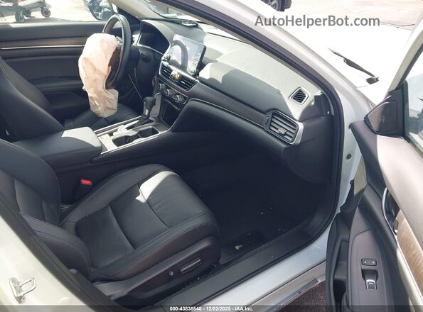 1HGCV1F50NA058538 2022 HONDA ACCORD White წინა სალონის ხედი