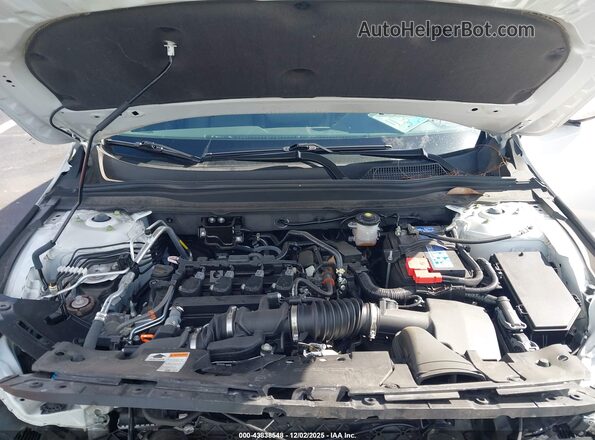 1HGCV1F50NA058538 2022 HONDA ACCORD White უკანა ხედი