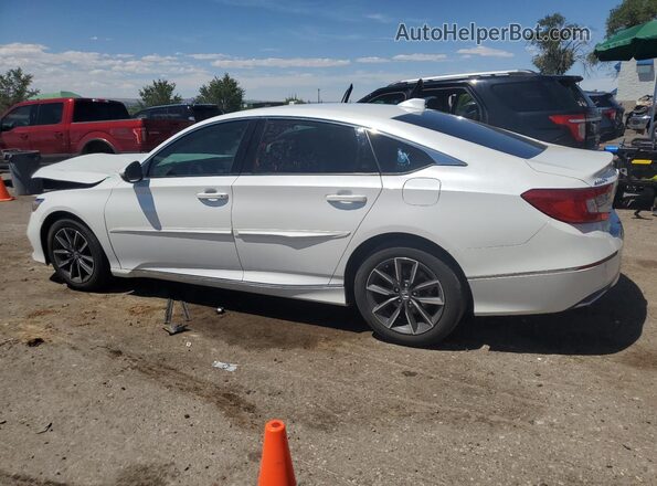 1HGCV1F55MA124645 2021 HONDA ACCORD White 