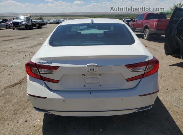 1HGCV1F55MA124645 2021 HONDA ACCORD White 