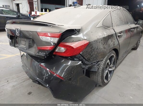 1HGCV2F32KA003010 2019 HONDA ACCORD Black Դիմացի տեսք