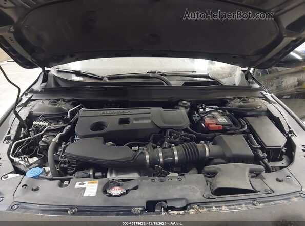 1HGCV2F32KA003010 2019 HONDA ACCORD Black Հետևի տեսք