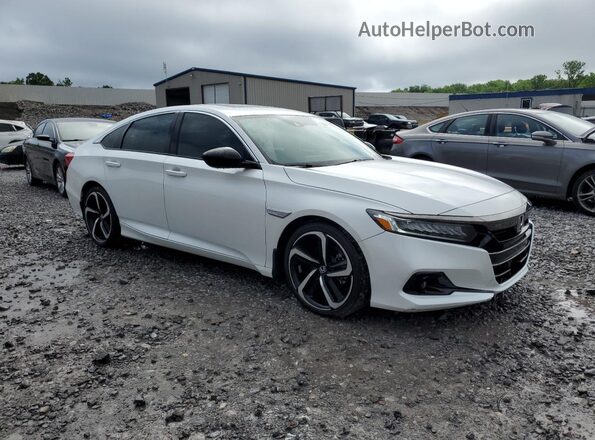 1HGCV2F35MA009936 2021 HONDA ACCORD White წინა მარჯვენა