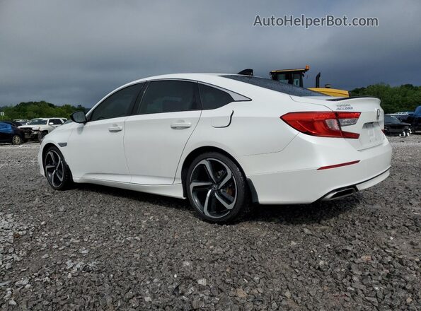1HGCV2F35MA009936 2021 HONDA ACCORD White უკანა მარცხენა