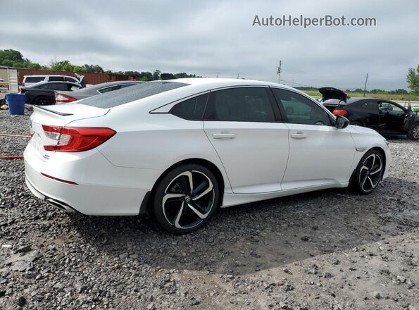 1HGCV2F35MA009936 2021 HONDA ACCORD White უკანა მარჯვენა