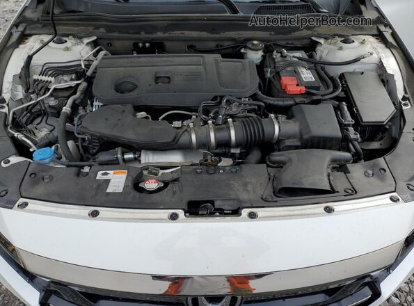 1HGCV2F35MA009936 2021 HONDA ACCORD White უკანა სალონის ხედი
