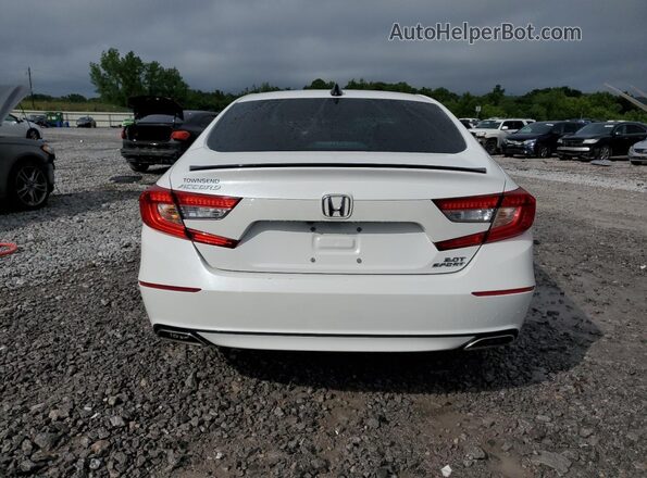 1HGCV2F35MA009936 2021 HONDA ACCORD White უკანა ხედი