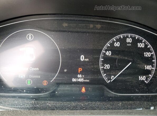 1HGCV2F35MA009936 2021 HONDA ACCORD White ხელსაწყოთა პანელის ხედი