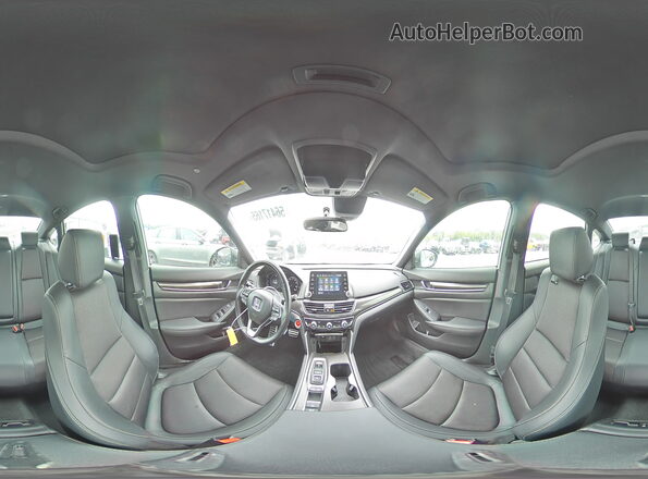1HGCV2F35MA009936 2021 HONDA ACCORD White VIN კოდის სტიკერის ხედი