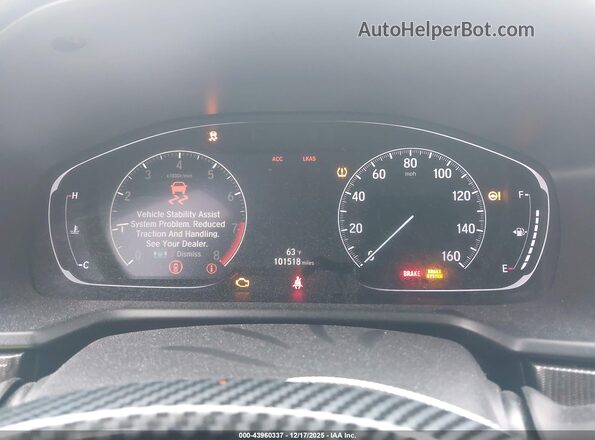 1HGCV2F36LA022547 2020 HONDA ACCORD Синий Вид задних сидений
