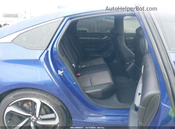 1HGCV2F36LA022547 2020 HONDA ACCORD Синий Вид наклейки с VIN-кодом