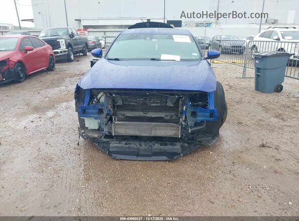 1HGCV2F36LA022547 2020 HONDA ACCORD Синий Вид щитка приборов