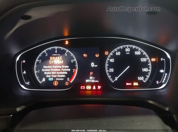 1HGCV2F39NA024201 2022 HONDA ACCORD White Հետևի նստատեղերի տեսք