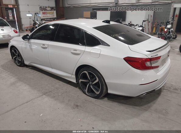 1HGCV2F39NA024201 2022 HONDA ACCORD White Հետևի ձախ