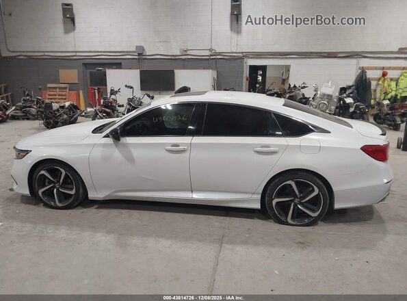 1HGCV2F39NA024201 2022 HONDA ACCORD White Սալոնի 360 աստիճան տեսք