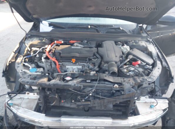 1HGCV3F19JA001497 2018 HONDA ACCORD Черный Вид сзади