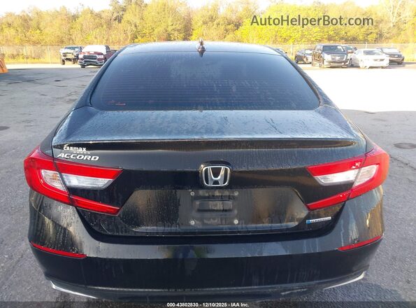 1HGCV3F19JA001497 2018 HONDA ACCORD Черный 