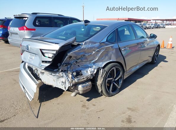 1HGCV3F26NA026632 2022 HONDA ACCORD Silver უკანა მარჯვენა
