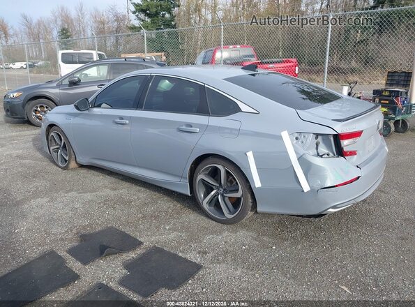 1HGCV3F29NA033820 2022 HONDA ACCORD Gray Tył lewy