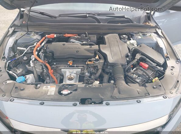 1HGCV3F29NA033820 2022 HONDA ACCORD Gray Widok z tyłu